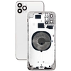Задняя крышка/ Корпус iPhone 11 Pro Max в сборе с рамкой, белый (CE)