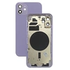 Задняя крышка/ Корпус iPhone 12 в сборе с рамкой, фиолетовый (CE)