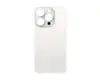 Задняя крышка iPhone 15 Pro Max стеклянная, легкая установка, белый титан (Org)
