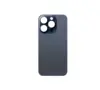 Задняя крышка iPhone 15 Pro стеклянная, легкая установка, синий титан (Org)