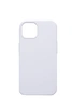 Чехол силиконовый гладкий Soft Touch iPhone 13, белый №9 (закрытый низ)