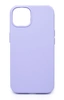 Чехол силиконовый гладкий Soft Touch iPhone 13, светло-сиреневый №47 (закрытый низ)