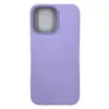 Чехол силиконовый гладкий Soft Touch iPhone 14 Pro Max, светло-сиреневый №47 (закрытый низ)