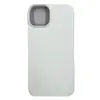 Чехол силиконовый гладкий Soft Touch iPhone 14, белый №9 (закрытый низ)