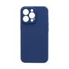 Чехол силиконовый гладкий Soft Touch iPhone 13 Pro, синий №20 (закрытый низ)