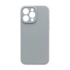 Чехол силиконовый гладкий Soft Touch iPhone 14 Pro Max, светло-серый №26 (закрытый низ)