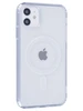 Чехол силиконовый MagSafe iPhone 11, прозрачный