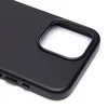 Чехол экокожа MagSafe iPhone 15 Pro Max, черный