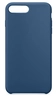 Чехол силиконовый гладкий Soft Touch iPhone 7 Plus/ 8 Plus, синий (без логотипа)