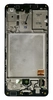 Дисплей Samsung A415F GALAXY A41 в сборе с тачскрином и рамкой, Черный (OR100%)