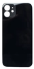 Задняя крышка iPhone 12 стеклянная, легкая установка, черная (Org)