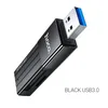 Card-Reader HOCO HB20 Mindful 2-в-1 USB3.0, USB - TF/SD, черный