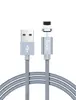 USB кабель Lightning HOCO U40A Magnetic (100см, 2,0A), серый