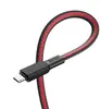 USB кабель micro USB HOCO X69 Jaeger (100см. 2.4A), черно- красный