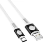 USB кабель Type-C BOROFONE BX35 Carib (100см), белый