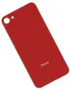 Задняя крышка iPhone 8 стеклянная со стеклом камеры, красная