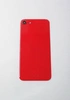 Задняя крышка iPhone SE 2020 стеклянная со стеклом камеры, красная