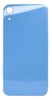 Задняя крышка iPhone XR стеклянная, легкая установка, синяя (CE)