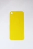 Задняя крышка iPhone XR со стеклом камеры, желтая