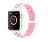 Ремешок Band Sport Nike для Apple Watch 38 мм/ 40 мм бело-розовый №5
