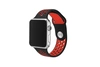 Ремешок Band Sport Nike для Apple Watch 38 мм/ 40 мм черно-красный №18