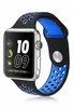 Ремешок Band Sport Nike для Apple Watch 38 мм/ 40 мм черно-синий №8