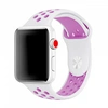 Ремешок Band Sport Nike для Apple Watch 42 мм/ 44 мм бело-розовый №5