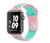Ремешок Band Sport Nike для Apple Watch 42 мм/ 44 мм розово-голубой №17