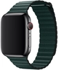 Ремешок Leather Band для Apple Watch 38 мм/ 40 мм, черный