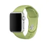 Ремешок силиконовый для Apple Watch 42/ 44 мм Sport Band, зеленый №58