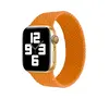 Ремешок тканевый для Apple Watch 38 мм/ 40 мм "Монобраслет" (155мм), оранжевый
