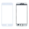 Стекло дисплея для переклейки iPhone 6S Plus в сборе с рамкой и ОСА пленкой, белое