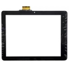 Тачскрин для планшета Texet TM-9725, C237180A1-GG, FPC613DR черный