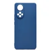 Чехол силиконовый гладкий Soft Touch Huawei Honor 50/ Nova 9, темно-синий