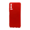 Чехол силиконовый гладкий Soft Touch Huawei P Smart 2021/ Y7A, красный