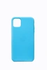 Чехол силиконовый гладкий Soft Touch iPhone 11 Pro Max, голубой №16