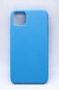 Чехол силиконовый гладкий Soft Touch iPhone 11 Pro Max, светло-синий (№53)