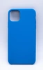 Чехол силиконовый гладкий Soft Touch iPhone 11 Pro Max, синий деним №3