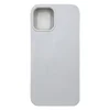 Чехол силиконовый гладкий Soft Touch iPhone 12 mini, белый №9 (закрытый низ)