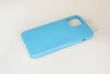 Чехол силиконовый гладкий Soft Touch iPhone 12 mini, голубой №16