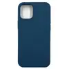 Чехол силиконовый гладкий Soft Touch iPhone 12 mini, космический синий№35 (закр низ)