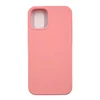 Чехол силиконовый гладкий Soft Touch iPhone 12 mini, светло-розовый №12 (закрытый низ)