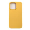 Чехол силиконовый гладкий Soft Touch iPhone 12 Pro Max, желтый №40 (закрытый низ)