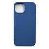 Чехол силиконовый гладкий Soft Touch iPhone 13 mini, глубокий синий (закрытый низ)