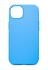 Чехол силиконовый гладкий Soft Touch iPhone 13 mini, голубой №16 (закрытый низ)