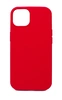 Чехол силиконовый гладкий Soft Touch iPhone 13 mini, красный №14 (закрытый низ)