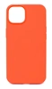 Чехол силиконовый гладкий Soft Touch iPhone 13 mini, оранжевый №2 (закрытый низ)