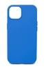Чехол силиконовый гладкий Soft Touch iPhone 13 mini, синий №3 (закрытый низ)
