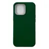 Чехол силиконовый гладкий Soft Touch iPhone 13 Pro, зеленый лес №54 (закрытый низ)