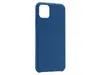 Чехол силиконовый гладкий Soft Touch iPhone 13 Pro, синий №3
